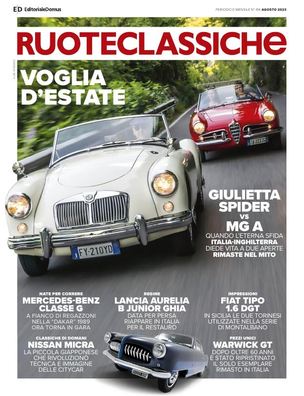 Журнал Ruoteclassiche август 2023